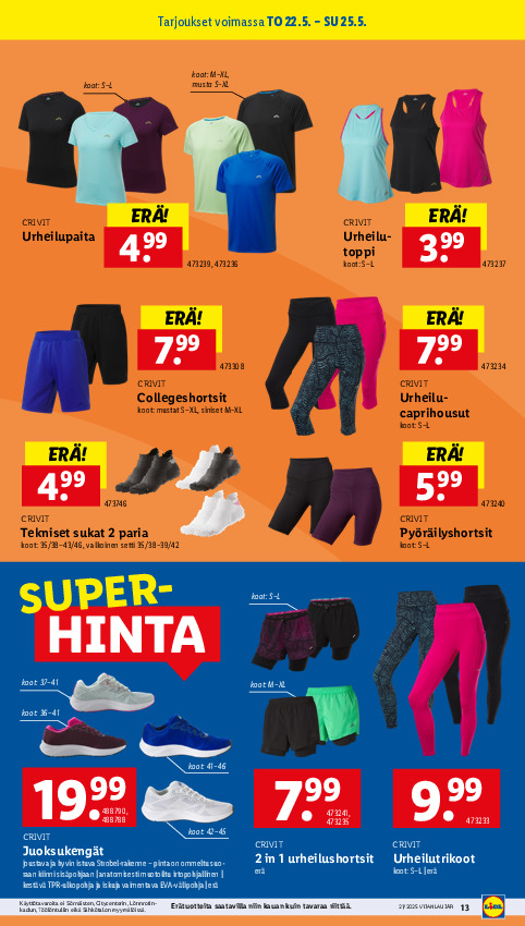 Lidl Koko Suomen tarjoukset sivu 19